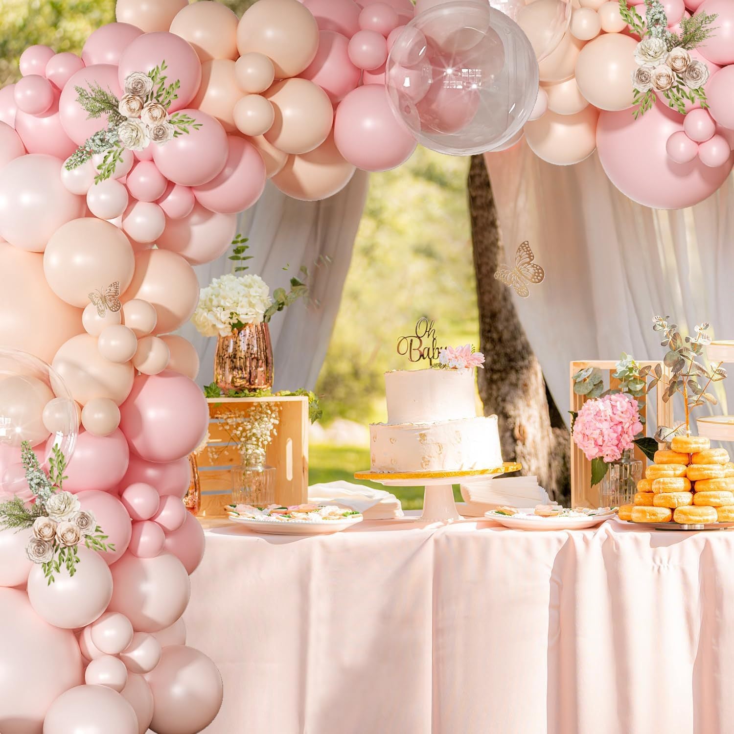 Party Balloon Arch Garland Kit, Balloon for Bridal Baby Shower Wedding Birthday Party Decor