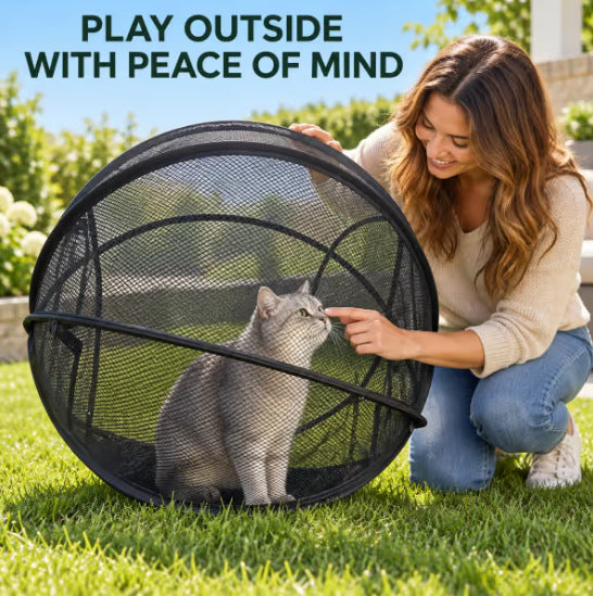 Pop Up Cat Playpen, Gift for Catparents
