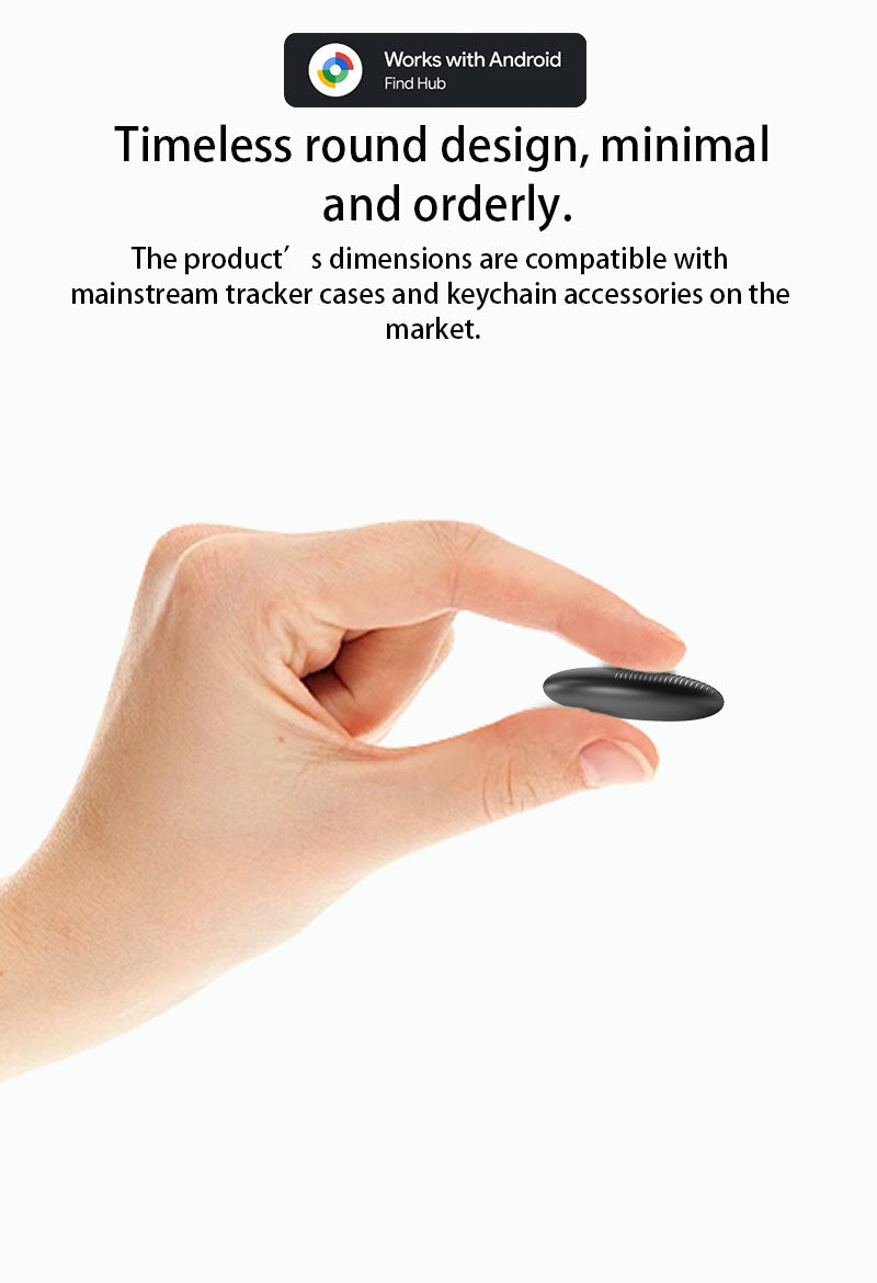Thksyo S20 Smart Tag, Item Finder for Android Devices, Bluetooth Tracker, Keys Finder and Item Locator for Keys, Bags and More, Phone Finder, Location Tracker