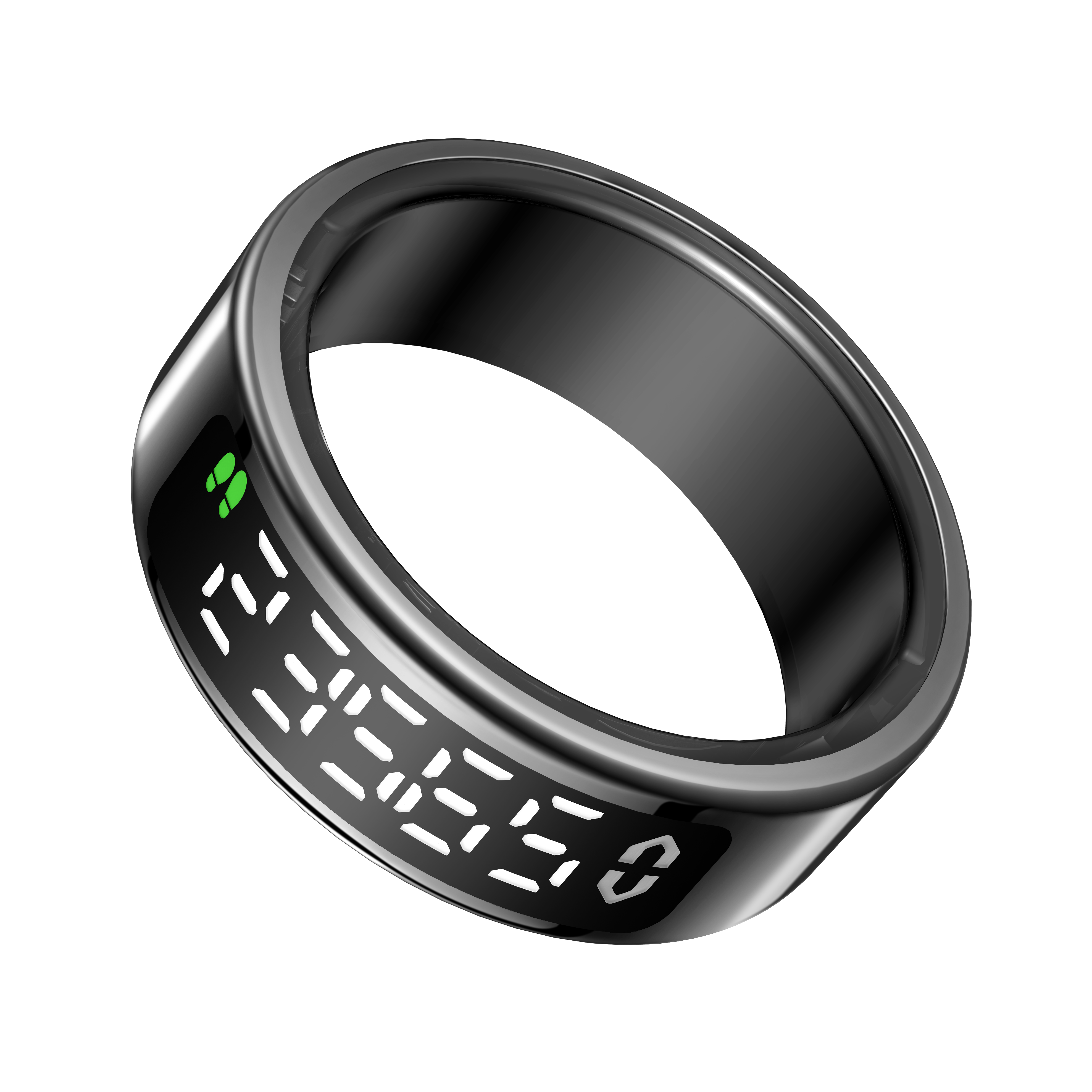SY01 Smart Ring with Digital Display Screen and Touch Button, Best Tech Gifts for Her/ Him/ Traveller/ Kids/ Sport