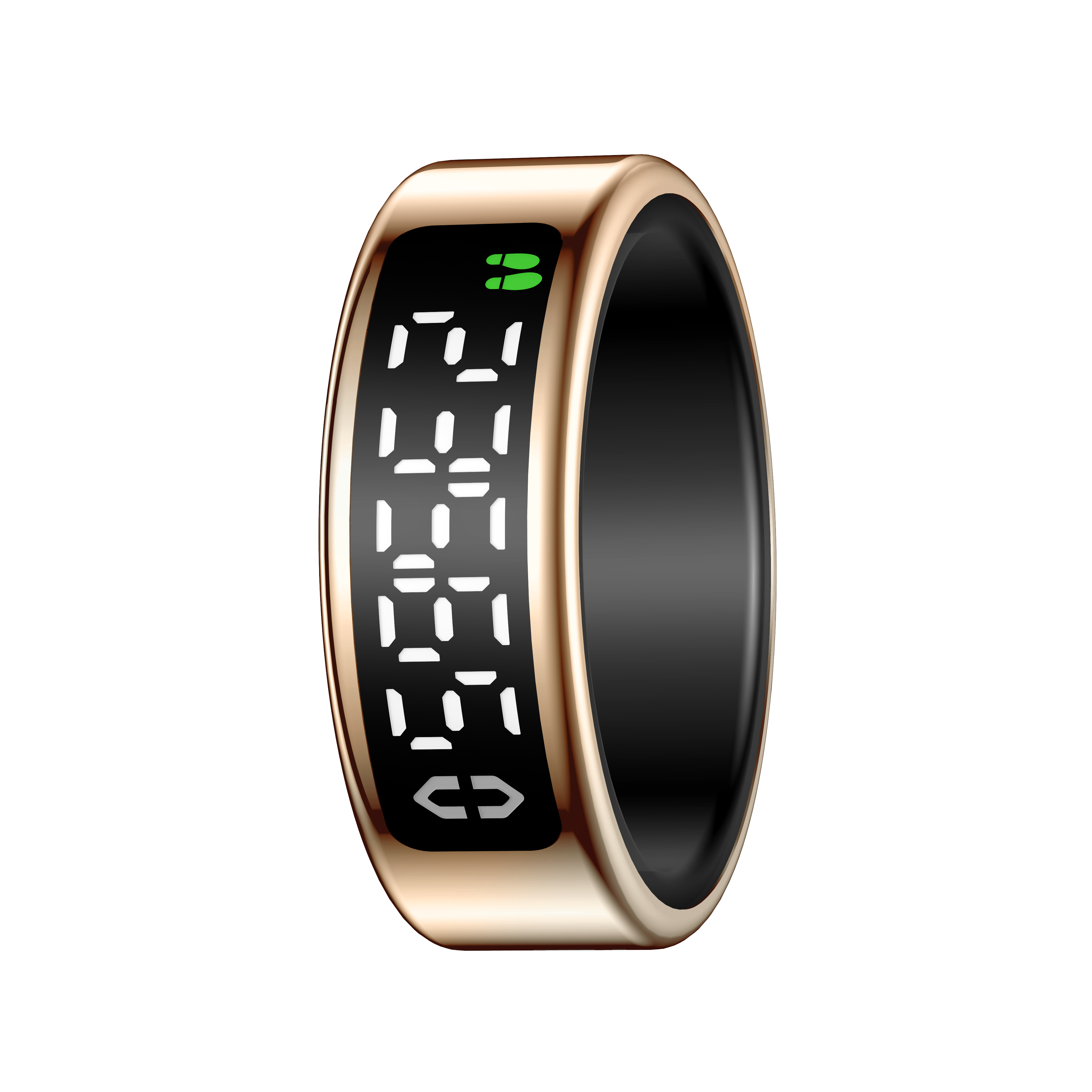 SY01 Smart Ring with Digital Display Screen and Touch Button, Best Tech Gifts for Her/ Him/ Traveller/ Kids/ Sport
