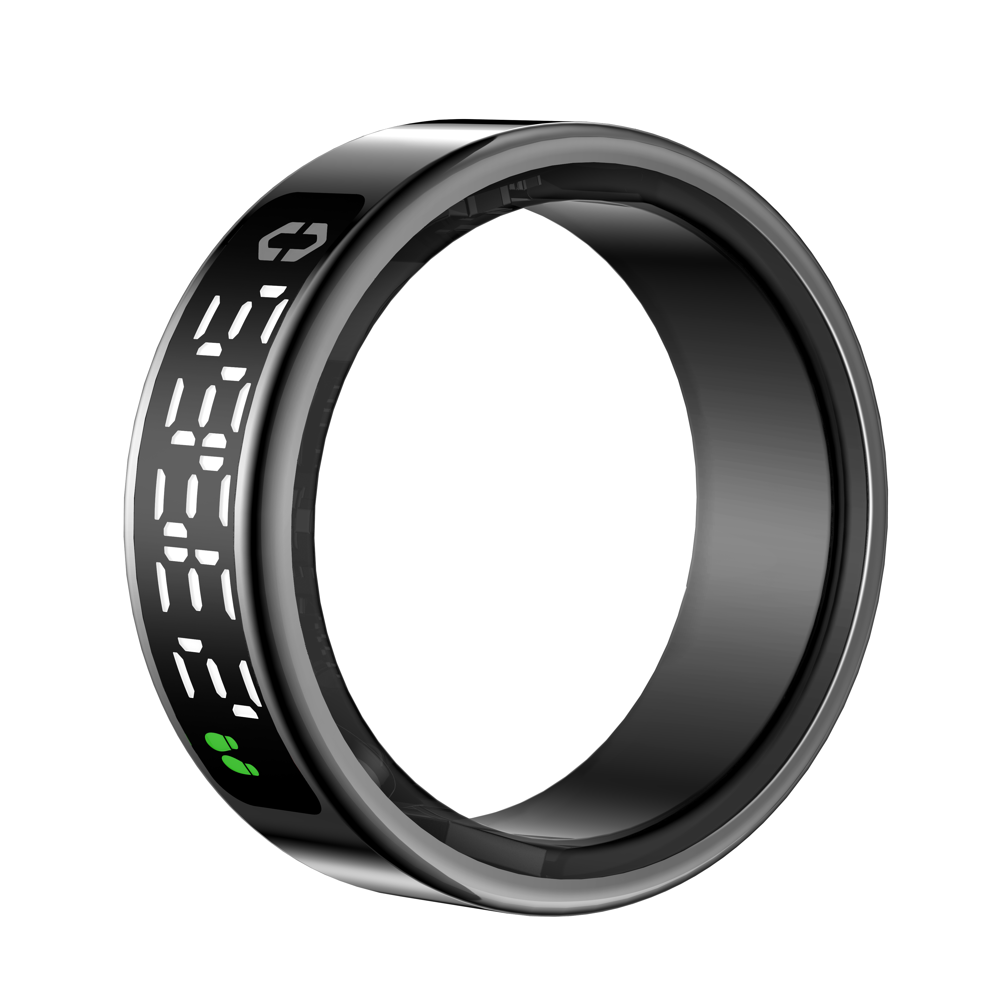 SY01 Smart Ring with Digital Display Screen and Touch Button, Best Tech Gifts for Her/ Him/ Traveller/ Kids/ Sport