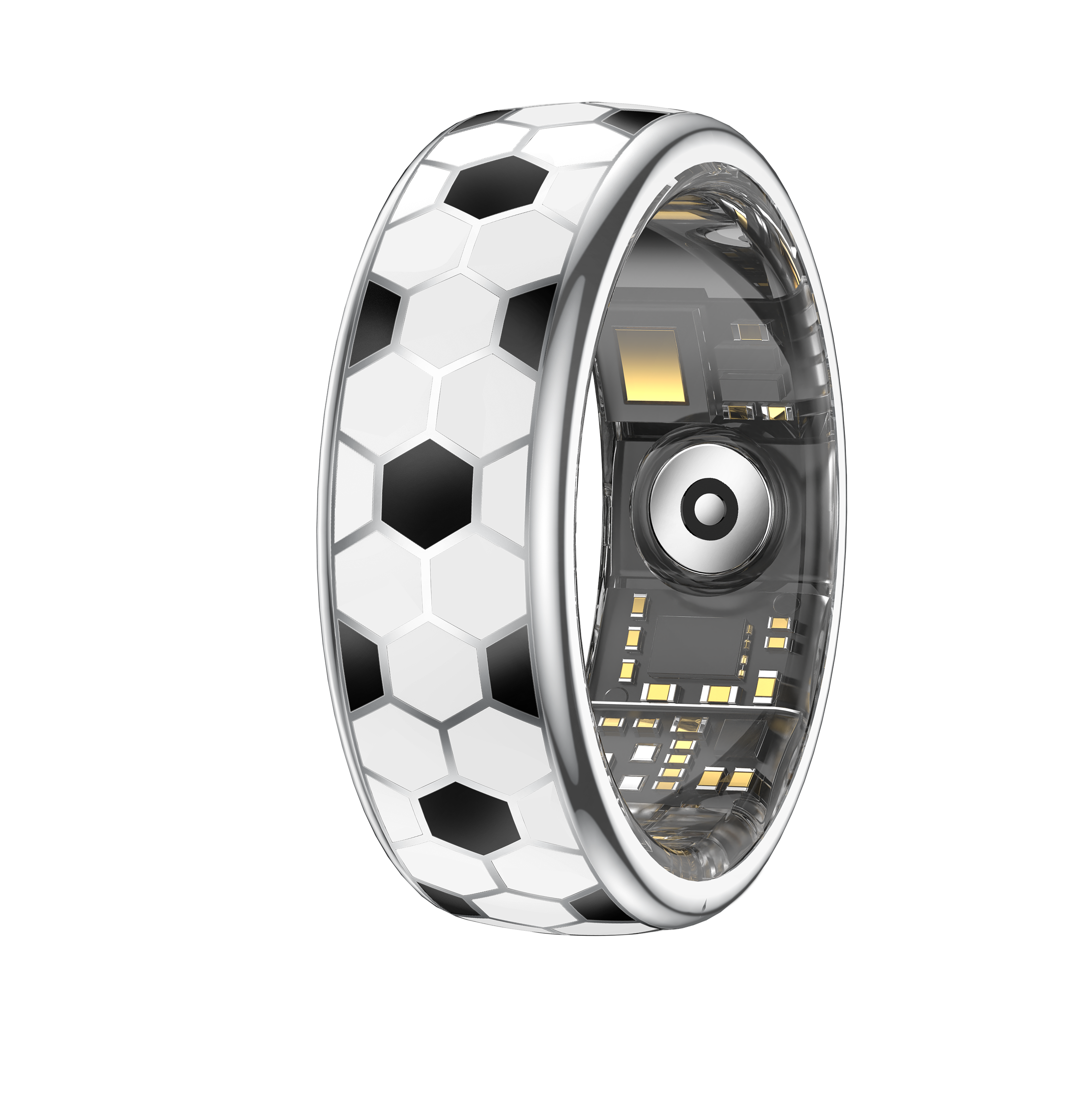 Football Pattern Smart Ring, Best Gifts for Her, Him, World Cup Fans