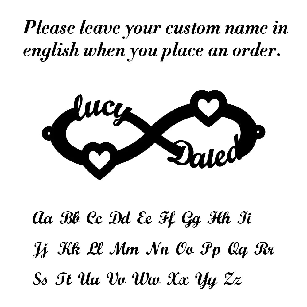 Women Girls Personalized Name Bracelet Stainless Steel Box Chain Letter Customized Charm Bracelets Unique Custom Jewelry Gift