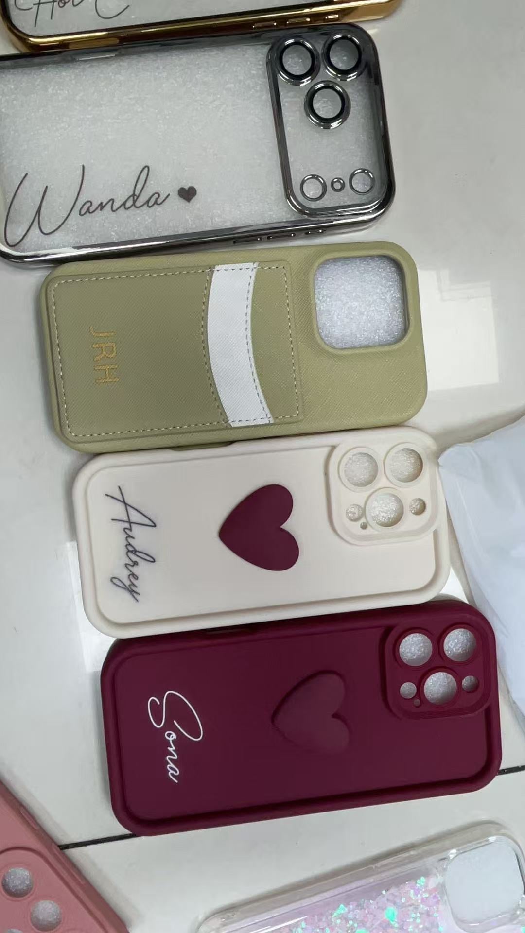 Personalized Case for iPhone 17 Pro Max Custom Case for iPhone17 Air Name DIY Case Cover for iPhone16 Pro Max