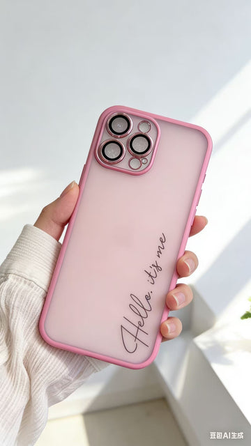 Personalized Name Custom iPhone TPU Case Cover with Electroplated Edge