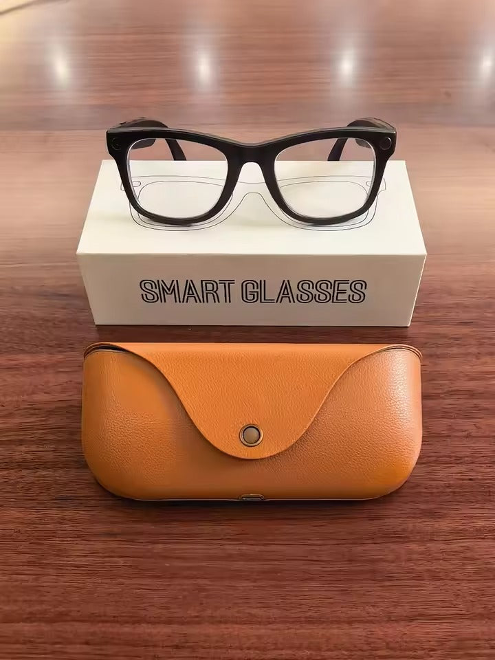 MT5 ULTRA AI Smart Glasses 8MP Camera with Charging Case WiFi6 BT Calling AI Translation Voice Control 2026