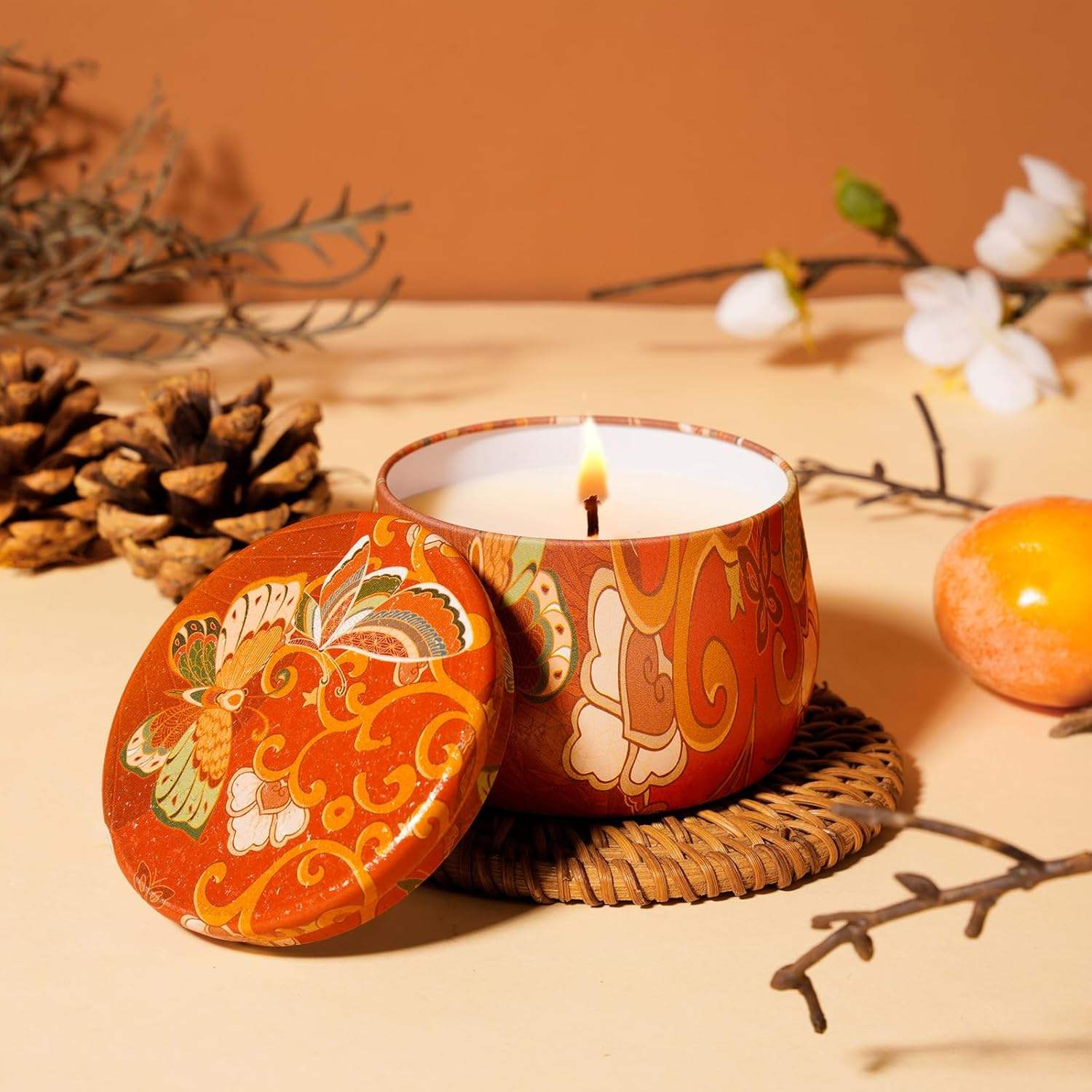 Whosale Mum Wife Sister Friend Girlfriend Orange Classic Fashion Trend Relaxing Spa Mothers Day Birthday Christmas Gifts Baskets