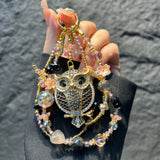 Classic Black‑Pink Owl