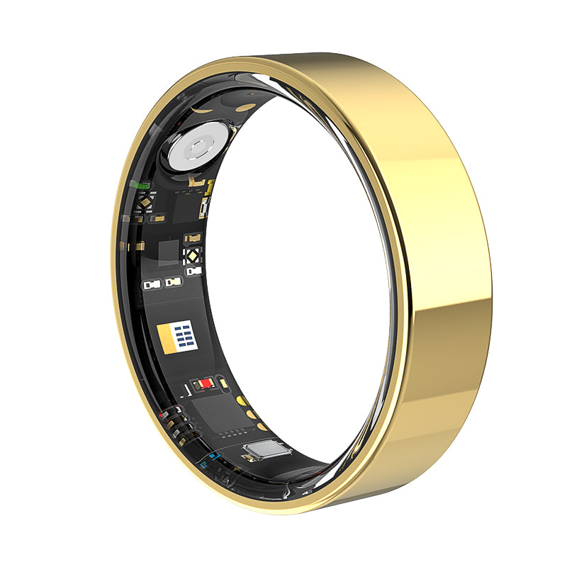 Smart Ring for IOS/Android Waterproof Electronic Fitness Tracker for Sport Sleep Health Care App, Best Tech Gift for Her/ Him