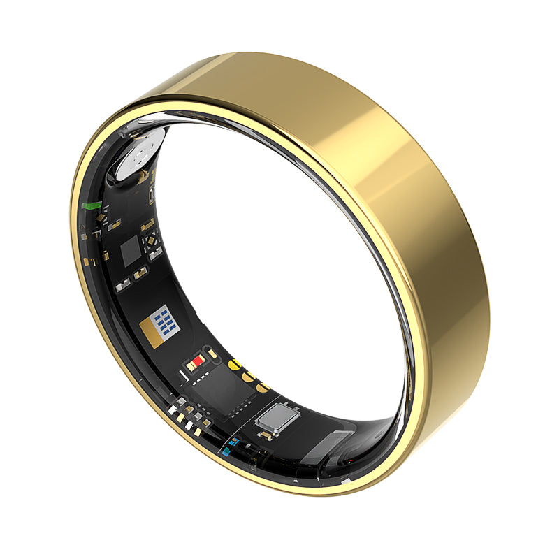 Smart Ring for IOS/Android Waterproof Electronic Fitness Tracker for Sport Sleep Health Care App, Best Tech Gift for Her/ Him