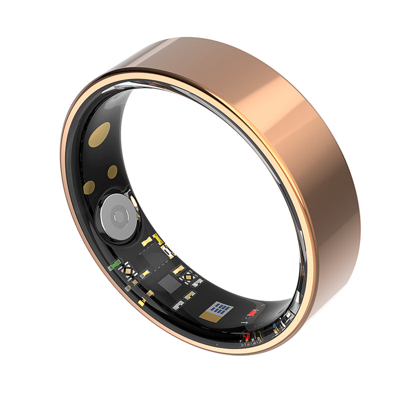 Smart Ring for IOS/Android Waterproof Electronic Fitness Tracker for Sport Sleep Health Care App, Best Tech Gift for Her/ Him