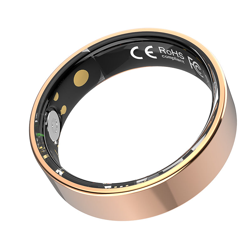Smart Ring for IOS/Android Waterproof Electronic Fitness Tracker for Sport Sleep Health Care App, Best Tech Gift for Her/ Him