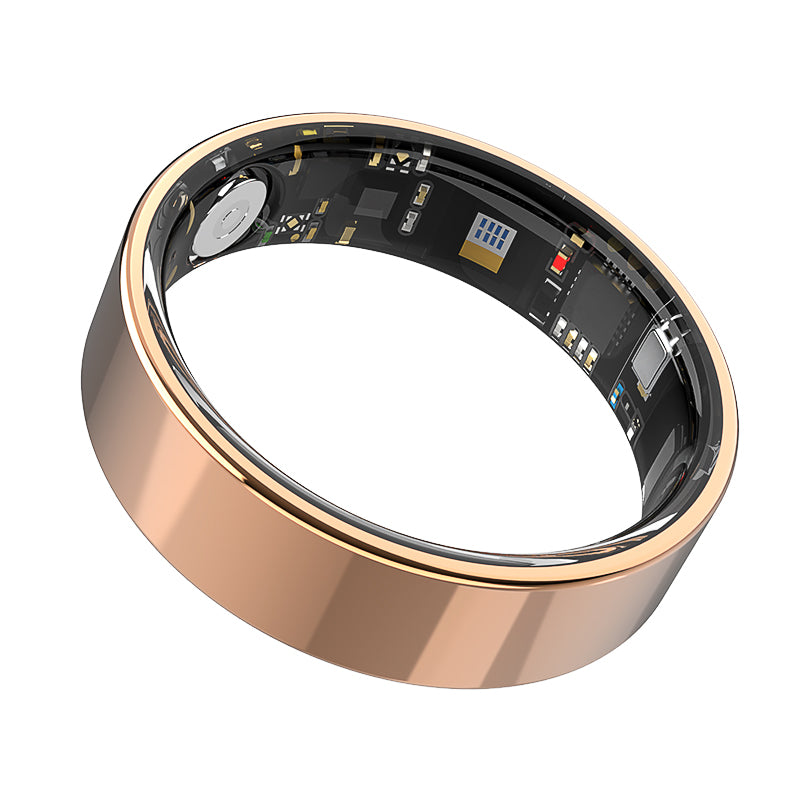 Smart Ring for IOS/Android Waterproof Electronic Fitness Tracker for Sport Sleep Health Care App, Best Tech Gift for Her/ Him