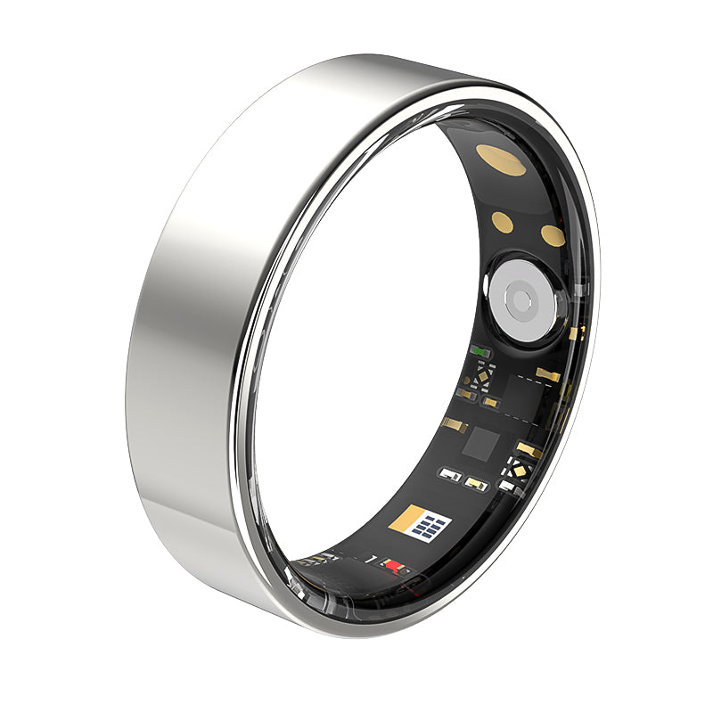 Smart Ring for IOS/Android Waterproof Electronic Fitness Tracker for Sport Sleep Health Care App, Best Tech Gift for Her/ Him