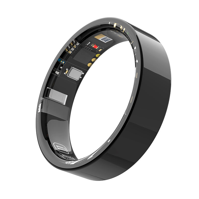 Smart Ring for IOS/Android Waterproof Electronic Fitness Tracker for Sport Sleep Health Care App, Best Tech Gift for Her/ Him