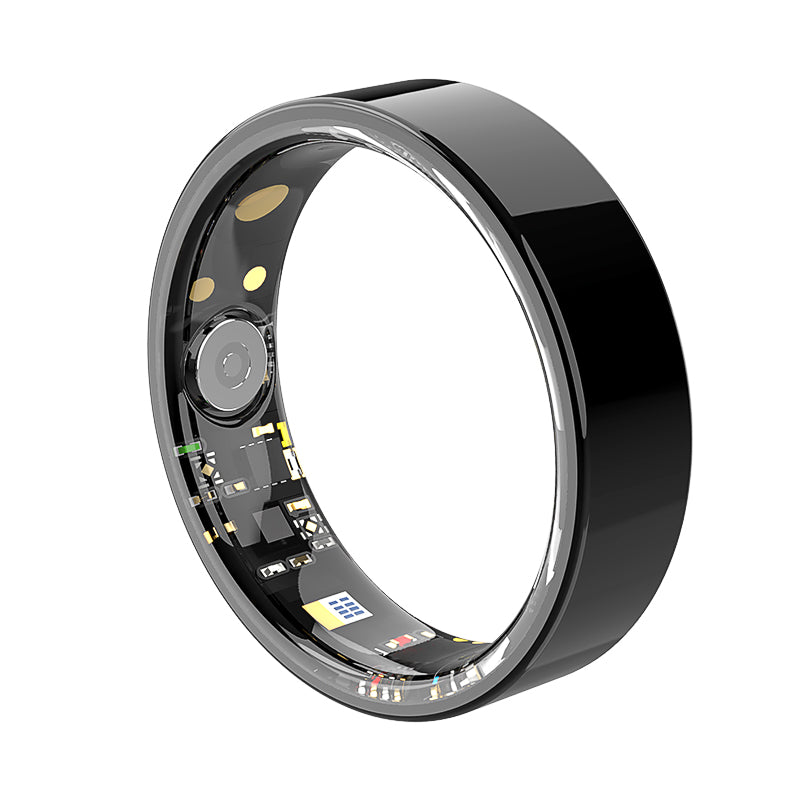 Smart Ring for IOS/Android Waterproof Electronic Fitness Tracker for Sport Sleep Health Care App, Best Tech Gift for Her/ Him