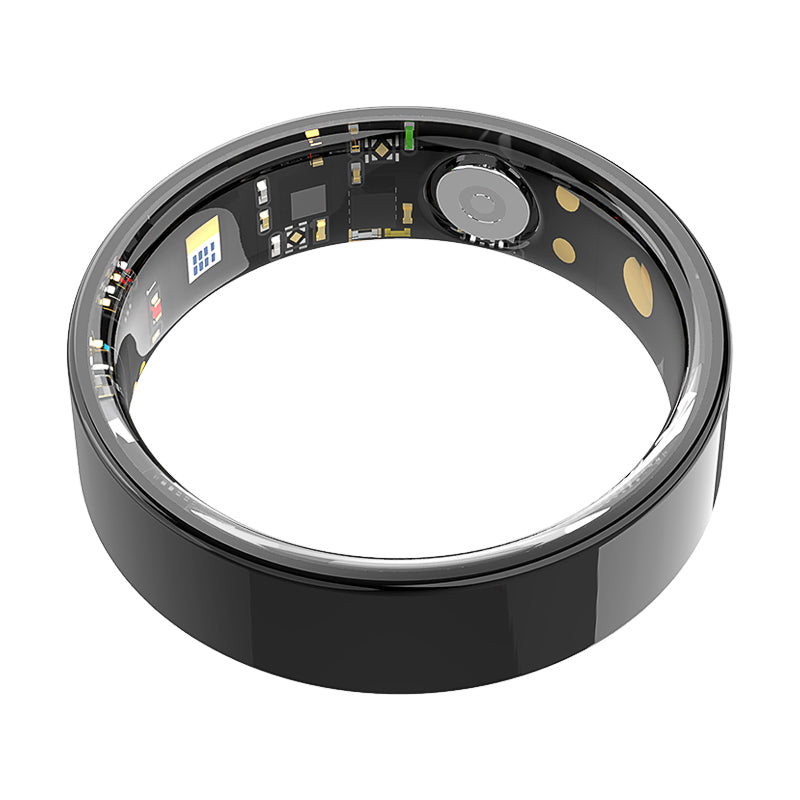Smart Ring for IOS/Android Waterproof Electronic Fitness Tracker for Sport Sleep Health Care App, Best Tech Gift for Her/ Him