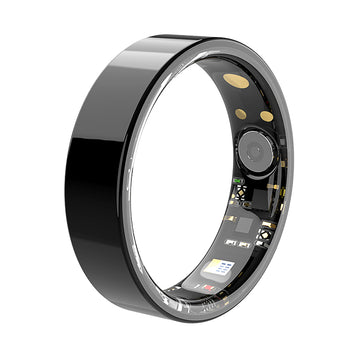 Best Tech Gift for Women/Men/Her, Smart Ring for IOS/Android Waterproof Electronic Fitness Tracker for Sport Sleep Health Care App